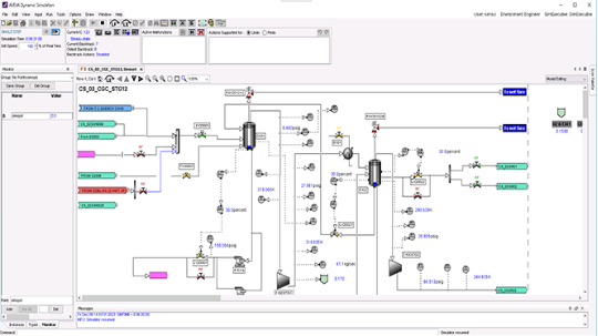 Accurate process simulation