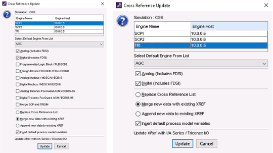 Signal cross-referencing utilities