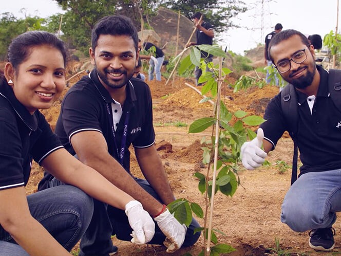 Saving the planet, one sapling at a time