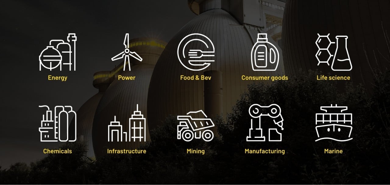 across the full industrial life cycle