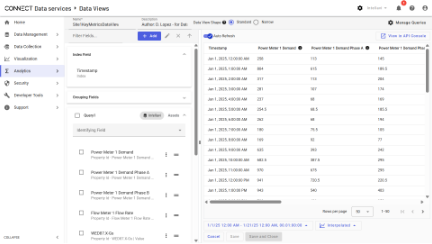 Customizable data views 