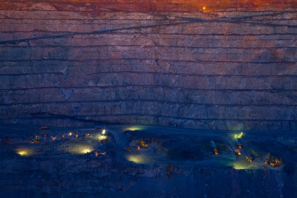 The Kargoolie gold mine in Western Australia