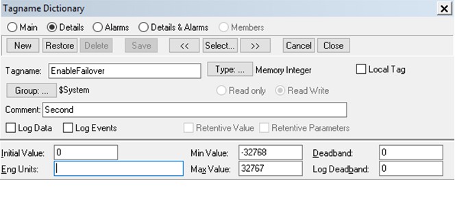 EnableFailover