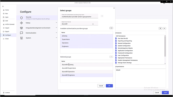 Secure, role-based access and identity management