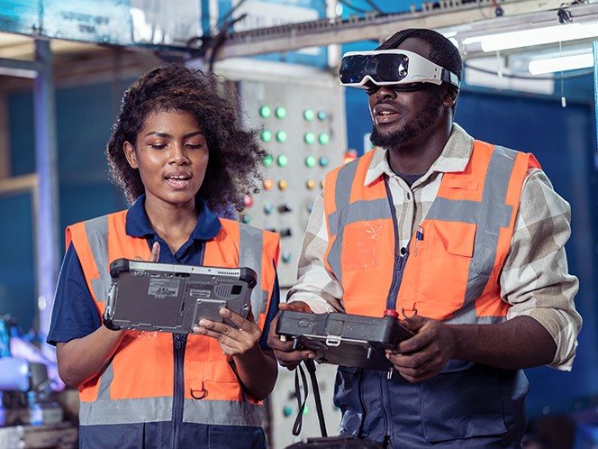 What is industrial training software?